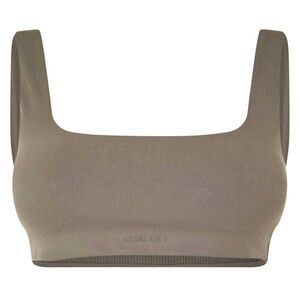 USA Pro Womens/Ladies Square Neck Sports Bra / Ash